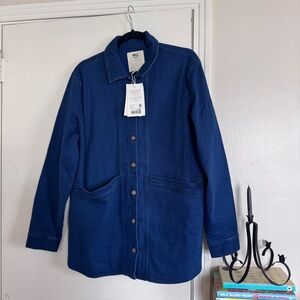 Sézane Will Indigo Denim Jacket